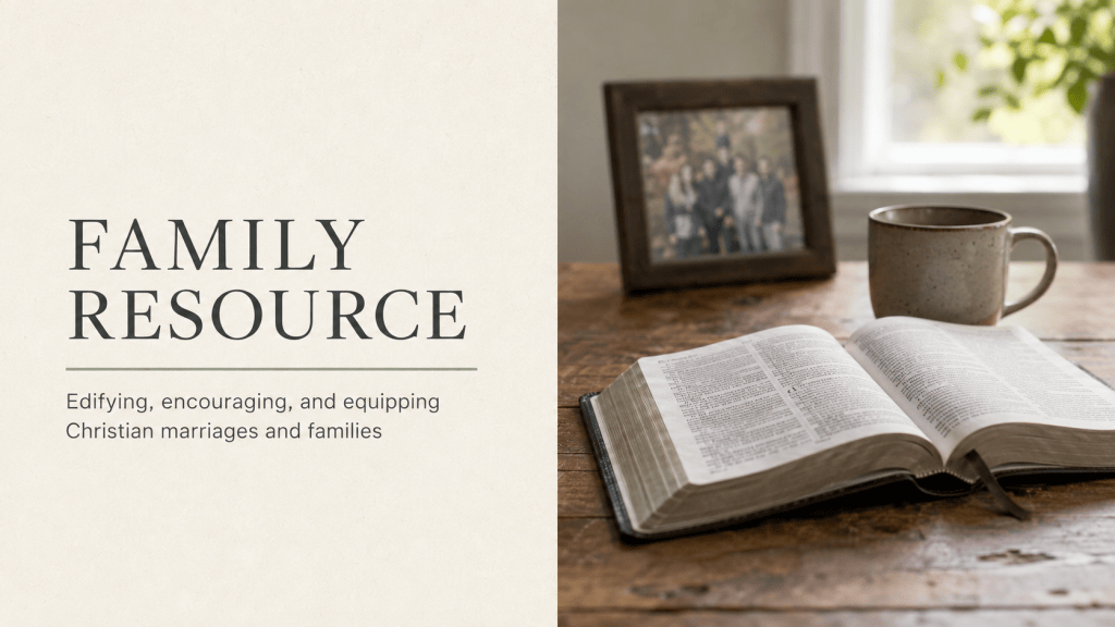 Family Resource course